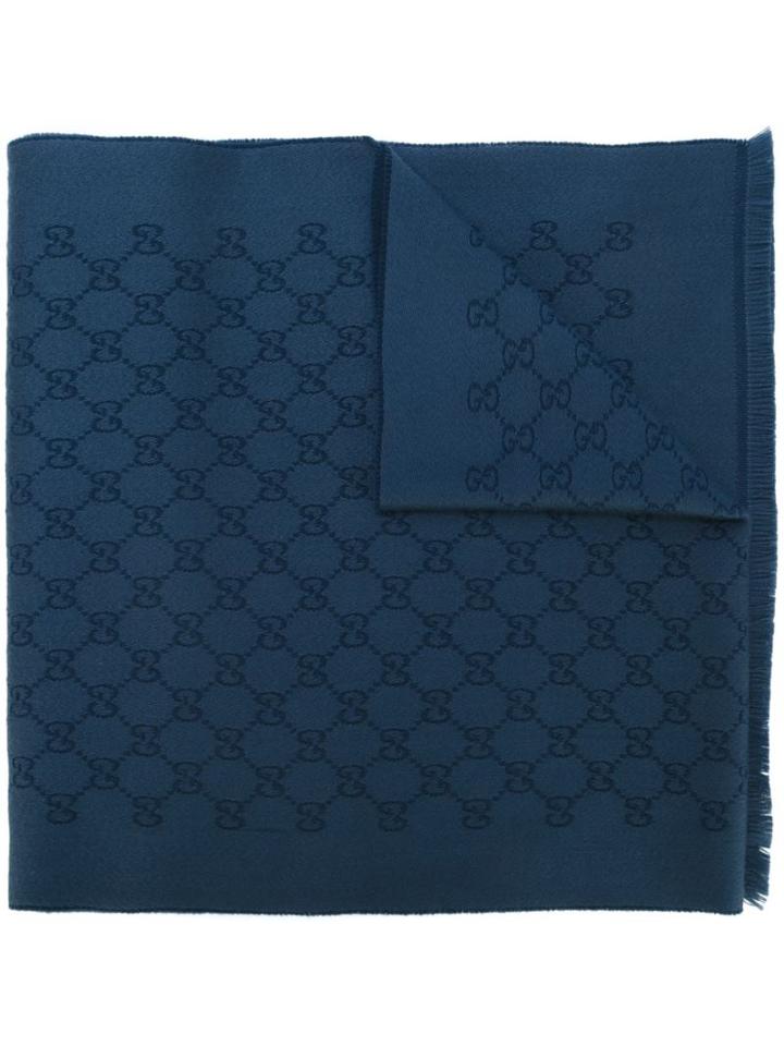 Gucci Gg Jacquard Scarf