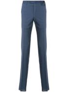 Pt01 Pleated Tailored Trousers - Blue