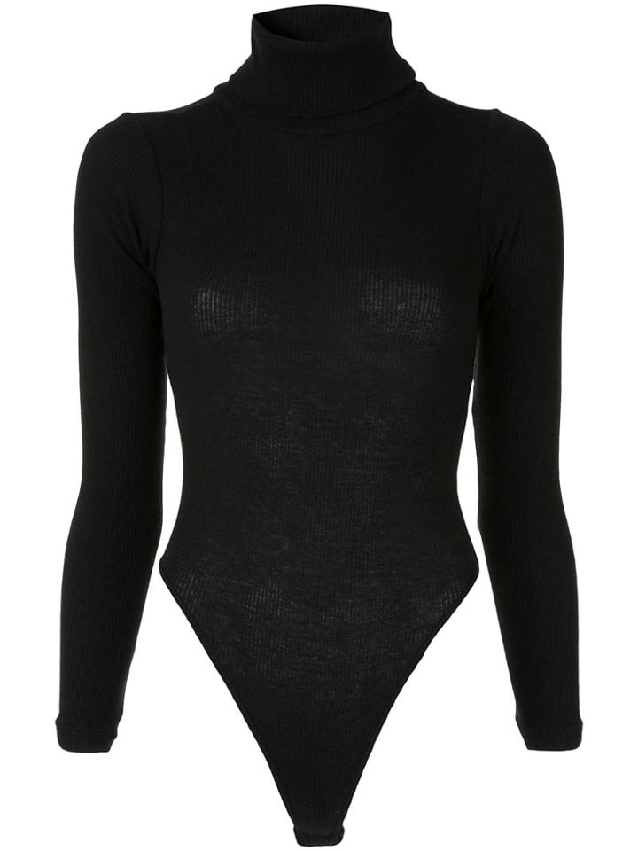 Re/done Turtle Neck Body - Black