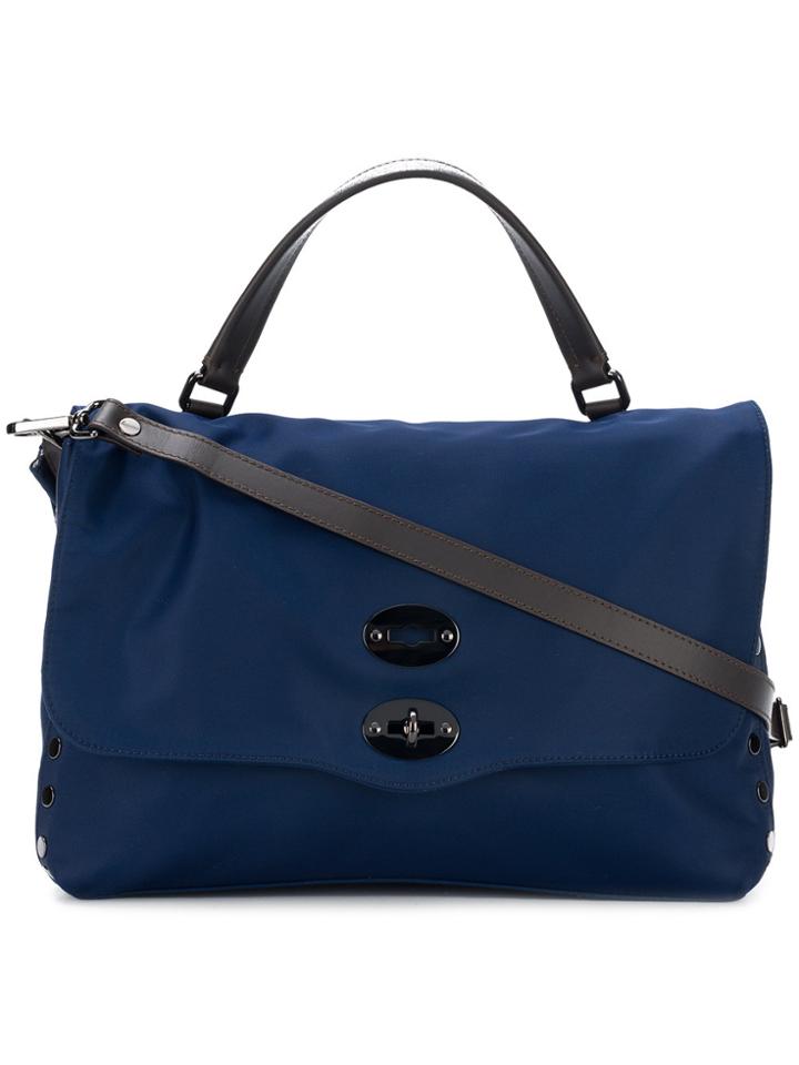 Zanellato La Postina Tote Bag - Blue