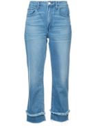 3x1 Faded Cropped Jeans - Blue
