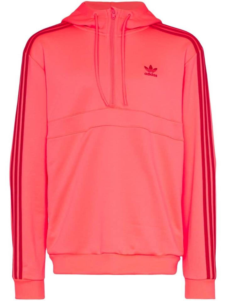 Adidas Tri-striped Hoodie - Pink