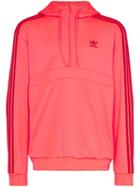 Adidas Tri-striped Hoodie - Pink