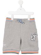 No Added Sugar - Drawstring Jersey Shorts - Kids - Cotton/spandex/elastane - 12 Yrs, Grey