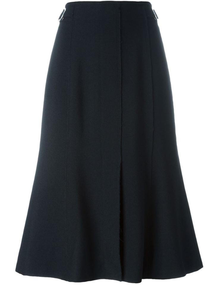 Proenza Schouler A-line Midi Skirt - Black