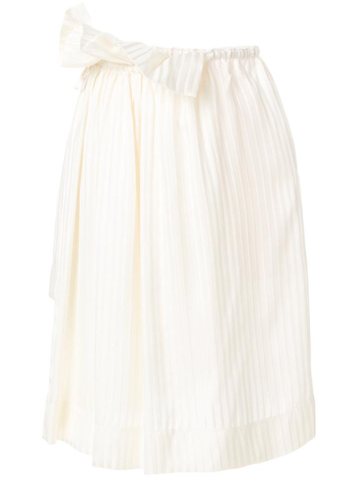 Stella Mccartney Split Side Skirt - White