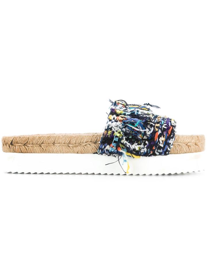 Coohem Tropical Tweed Sandals - Multicolour