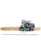 Coohem Tropical Tweed Sandals - Multicolour
