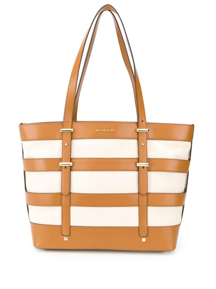 Michael Michael Kors Two-tone Tote Bag - Neutrals