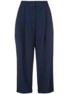 Adam Lippes Pleated Front Trousers - Blue