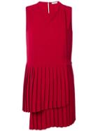 P.a.r.o.s.h. Sleeveless Pleated Top - Red