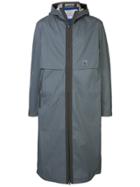 Oakley By Samuel Ross Hooded Coat - Blue