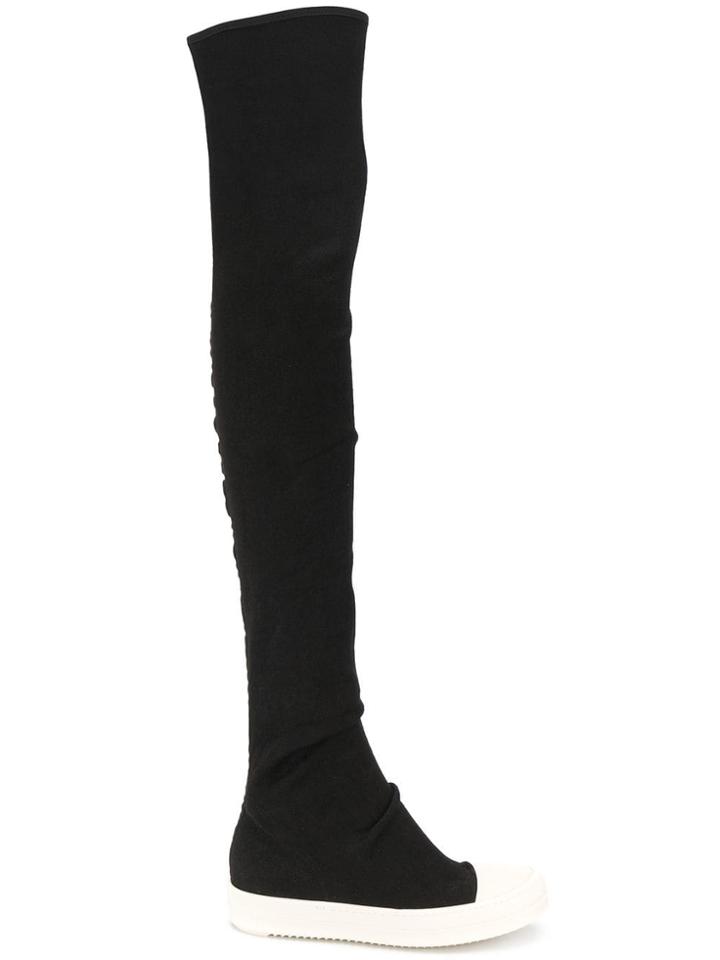 Rick Owens Drkshdw Thigh-high Sneakers - Black