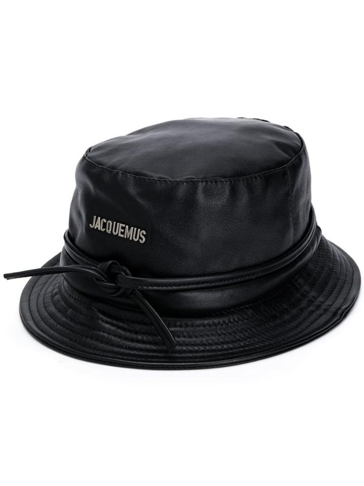 Jacquemus Logo Hat - Black