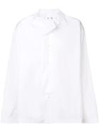 Jil Sander Plain Poplin Shirt - White