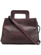 Marsèll - Mini Tote Bag - Women - Leather - One Size, Pink/purple, Leather