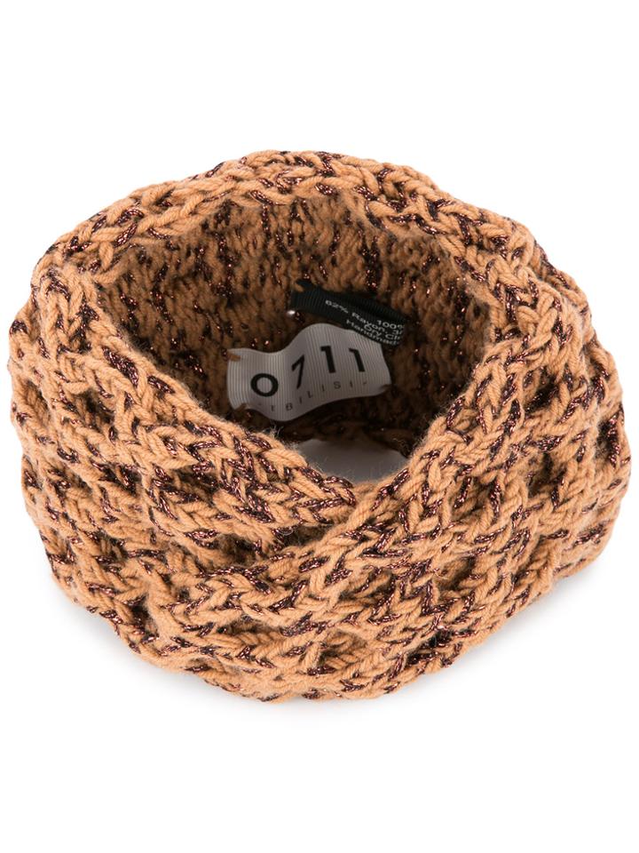 0711 Chabadon Headband - Brown