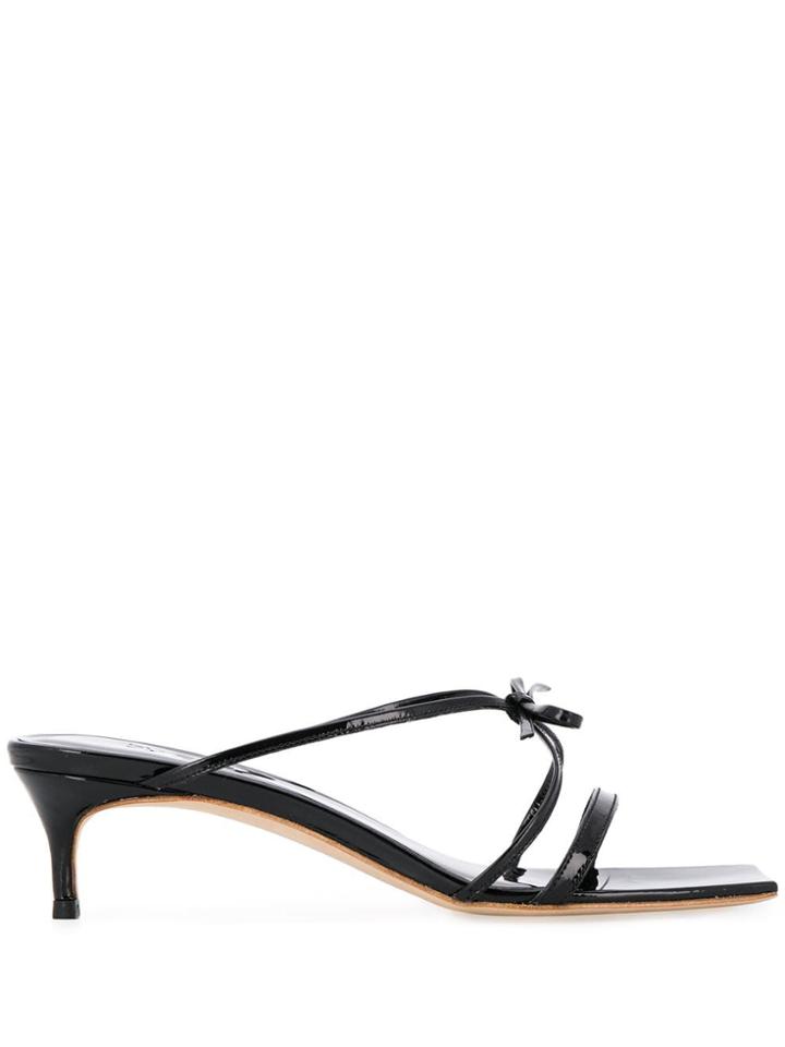 By Far Open Toe Sandals - Black