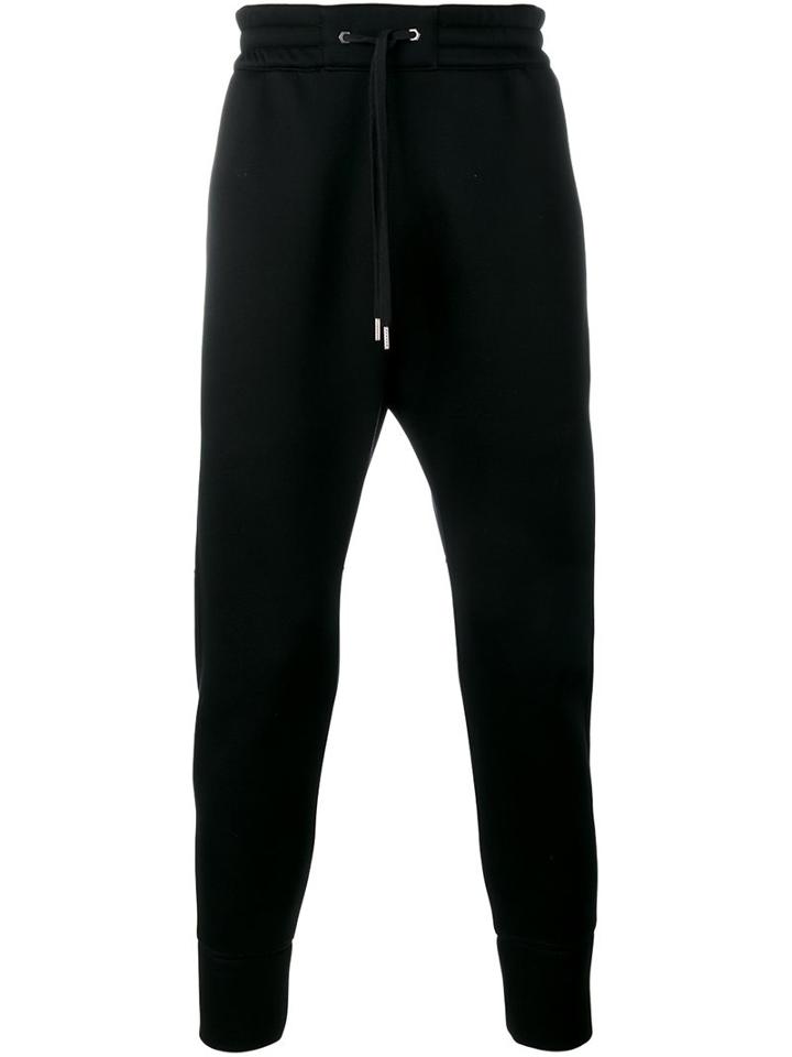 Helmut Lang Tapered Track Pants, Men's, Size: Small, Black, Modal/viscose