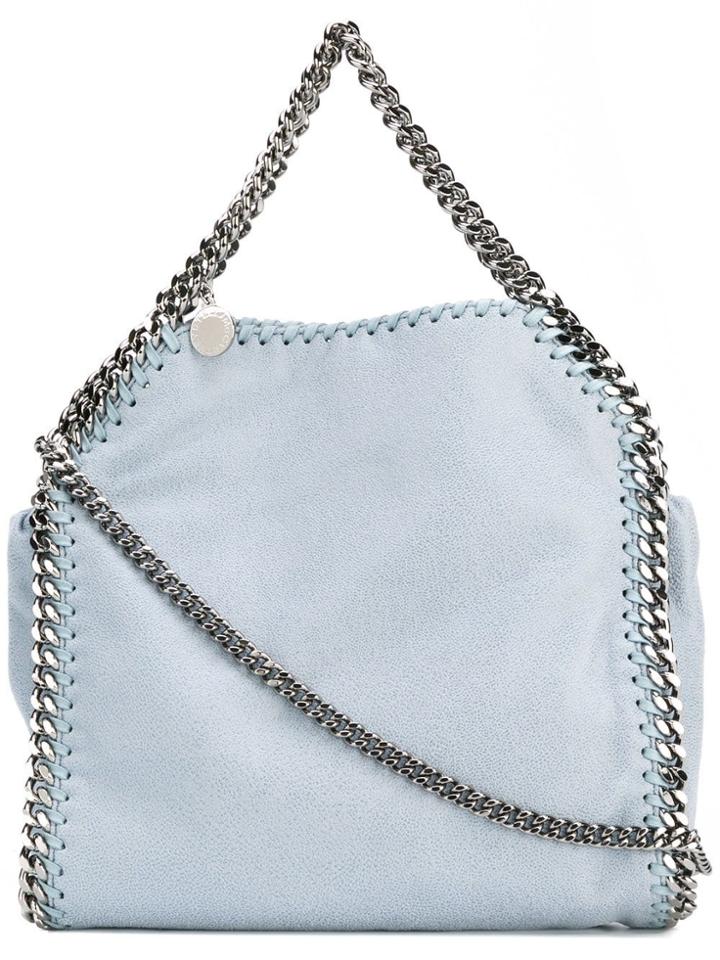 Stella Mccartney Mini 'falabella' Tote - Blue