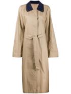 A.n.g.e.l.o. Vintage Cult 1990s Belted Trench Coat - Neutrals