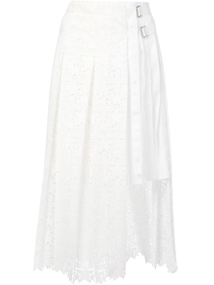 Sacai Star Pleated Skirt