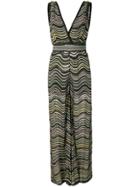 Missoni Striped Jumpsuit - Black