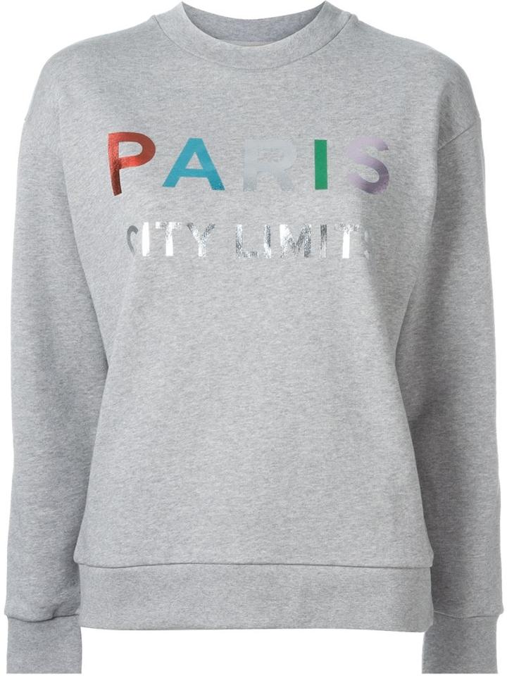 Être Cécile Paris Sweatshirt, Women's, Size: S, Grey, Cotton