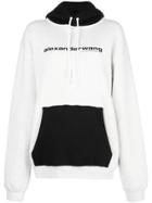 Alexander Wang Logo Print Hoodie - Grey
