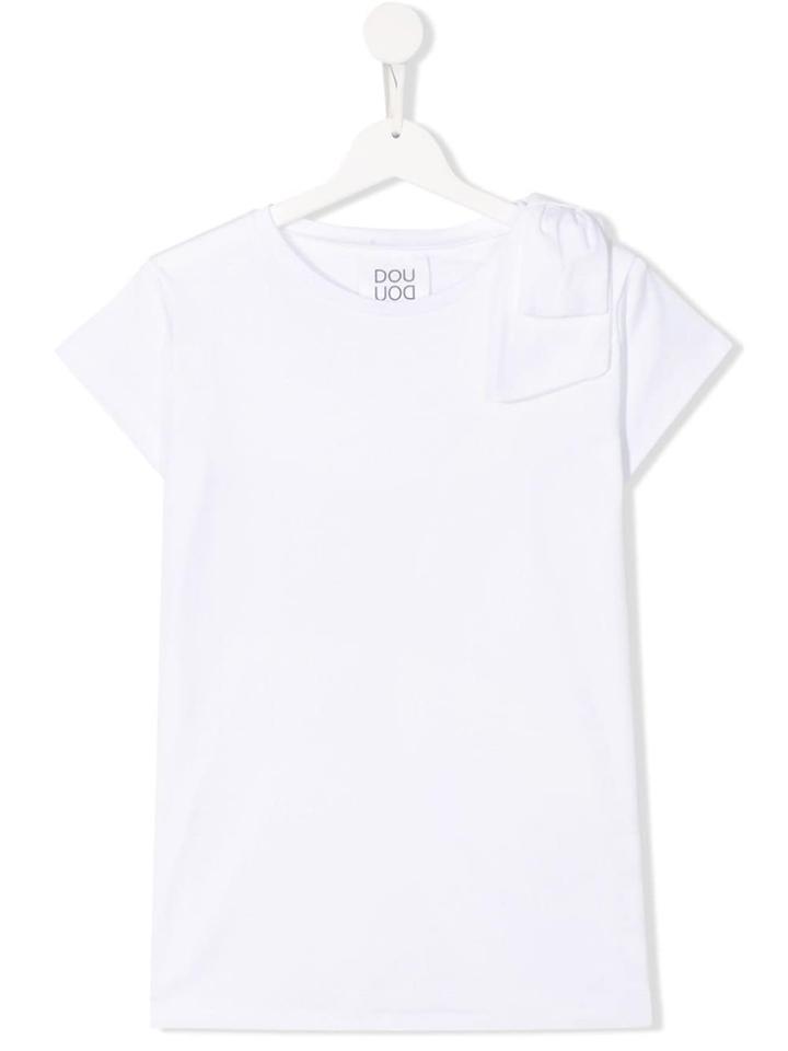 Douuod Kids Jersey T-shirt - White