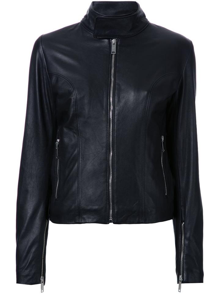 Strateas Carlucci Moto Jacket - Black