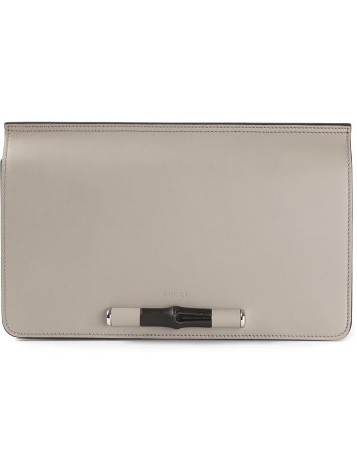Gucci Bamboo Detail Shoulder Bag