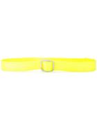 Tibi Carabiner Belt - Yellow & Orange