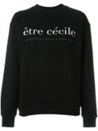 Être Cécile Embroidered Logo Sweatshirt