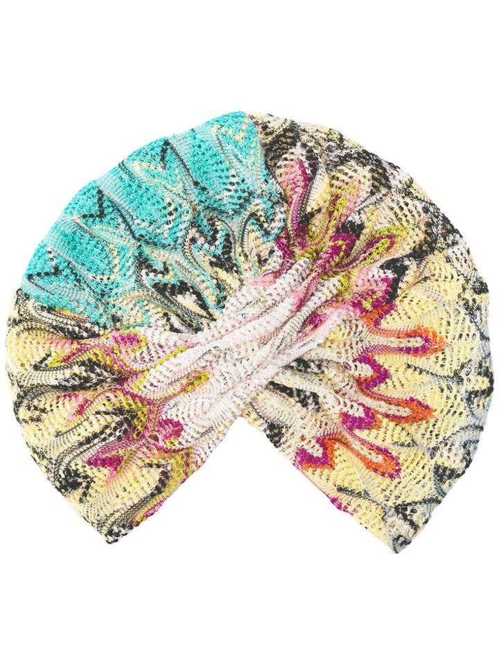 Missoni Lace Turban - Pink