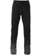 Marcelo Burlon County Of Milan Slim Fit Jeans, Men's, Size: 30, Black, Cotton/polyester/spandex/elastane