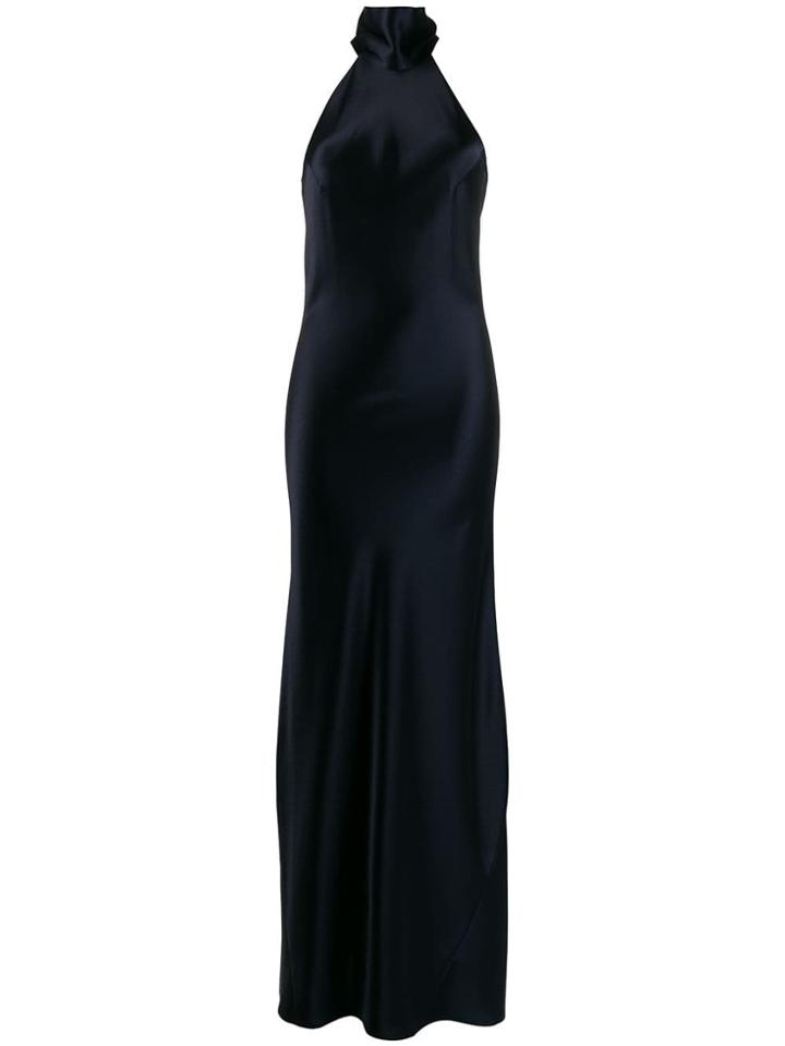 Galvan Sienna Dress - Blue