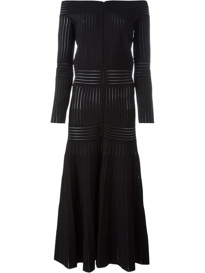 Barbara Casasola Boat Neck Dress