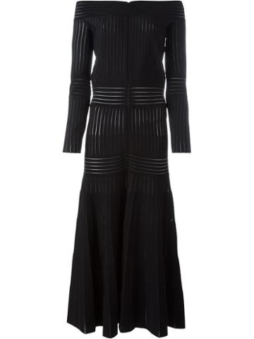 Barbara Casasola Boat Neck Dress