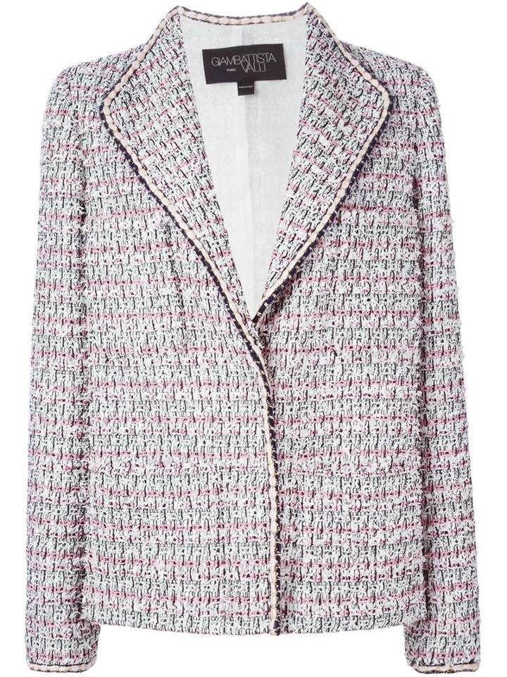 Giambattista Valli Buttoned Tweed Jacket