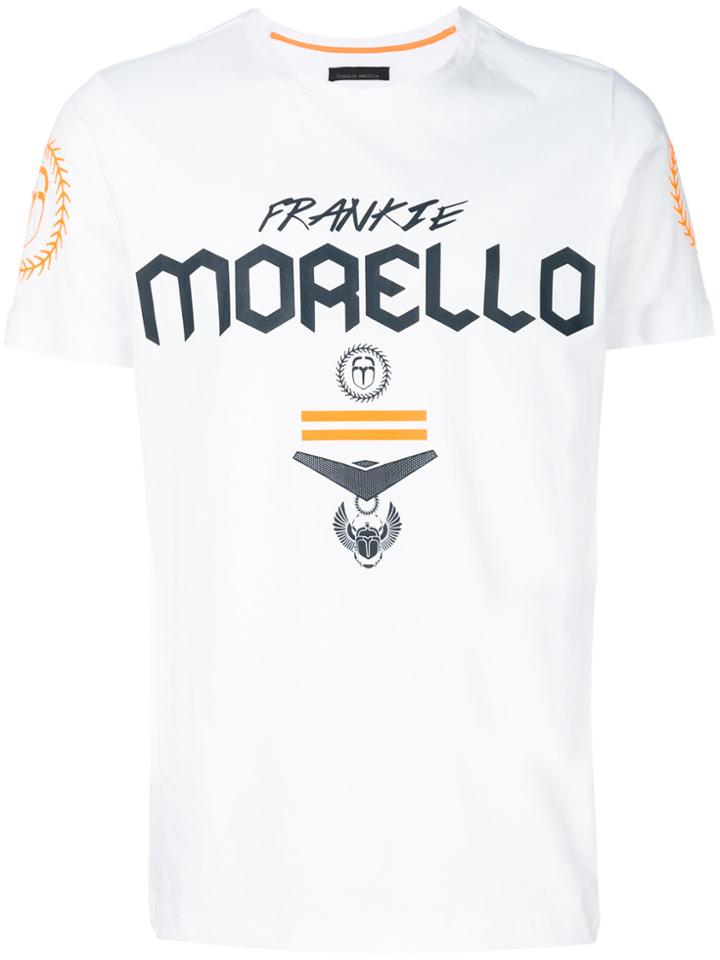 Frankie Morello Printed Logo T-shirt - White