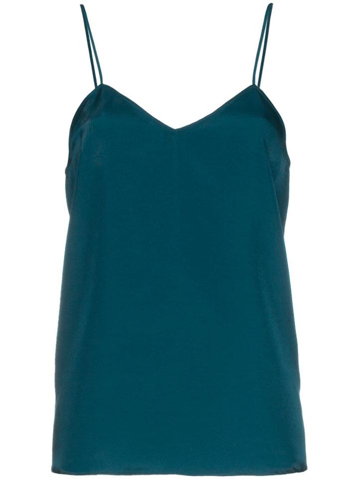 Tibi Tibi Top Cami Adj Strps - Blue