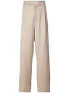 Yang Li Contrast Panel Wide-leg Trousers - Neutrals