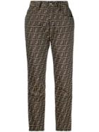 Fendi Pre-owned Long Pants - Brown