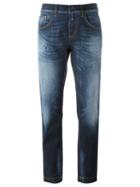 Dolce & Gabbana Boyfriend Jeans, Women's, Size: 42, Blue, Cotton/polyester/spandex/elastane