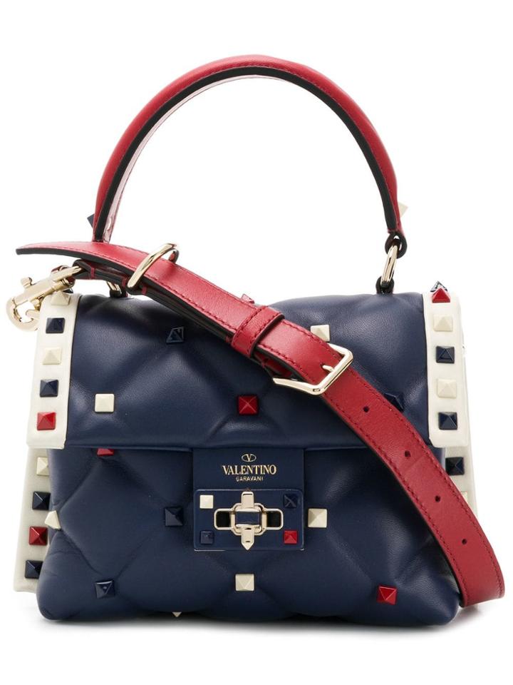 Valentino Valentino Garavani Rockstud Tote Bag - Blue