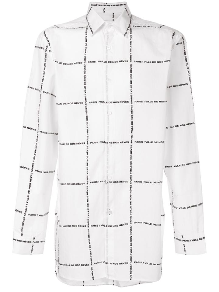 Études Ticket Paris Rêve Shirt - White