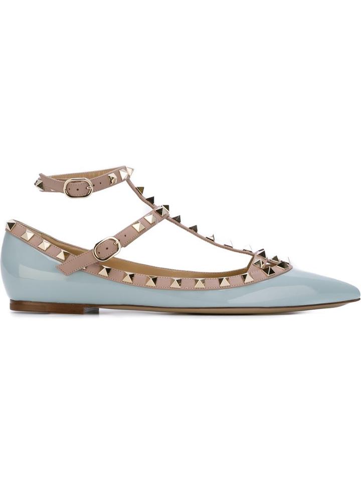 Valentino Garavani Studded Ballerina Shoes