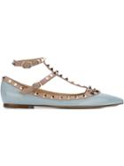Valentino Garavani Studded Ballerina Shoes