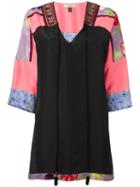 Etro Panelled Tunic, Women's, Size: 42, Black, Silk/viscose/cotton/plastic
